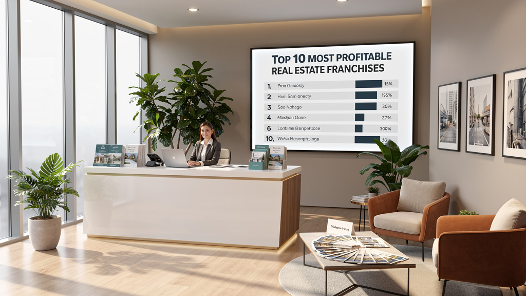 Top 10 des franchise les plus rentables dans l'immobilier