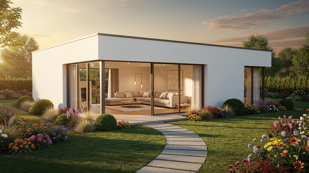 Plans maison carrée : 40 modèles tendance pour votre projet